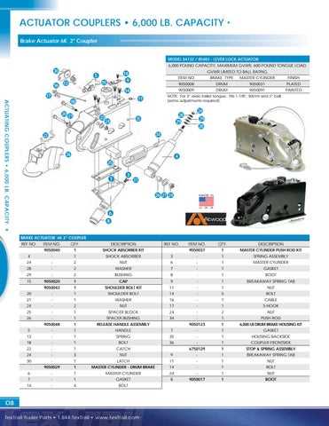 trailer tongue parts diagram