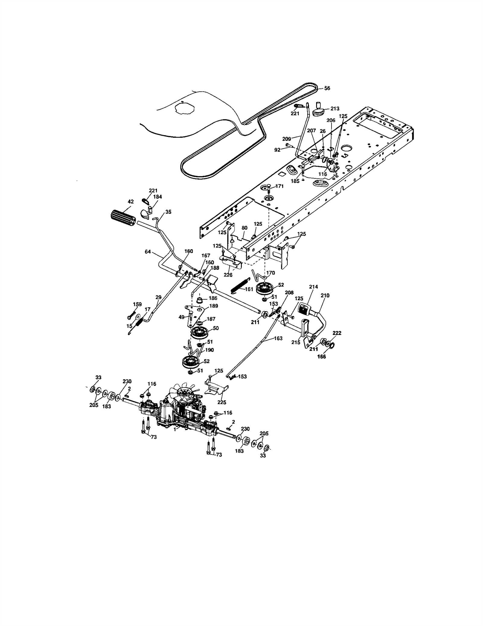 craftsman dgs 6500 parts diagram