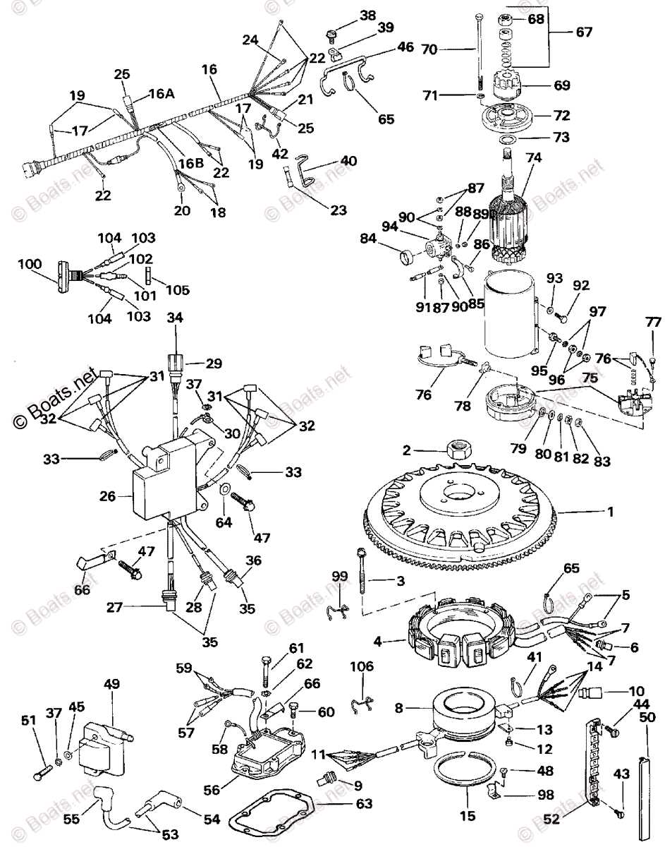 johnson outboard parts diagram