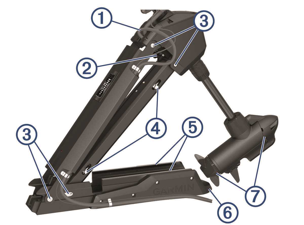 garmin force parts diagram