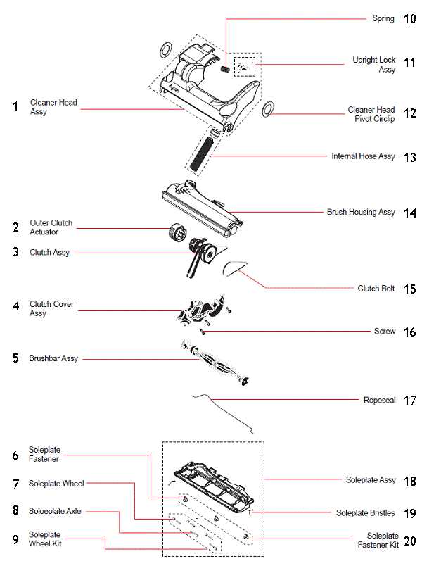 dyson dc04 parts diagram