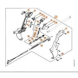 stihl sr450 parts diagram