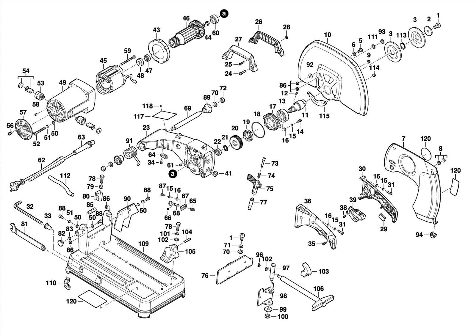 milwaukee circular saw parts diagram