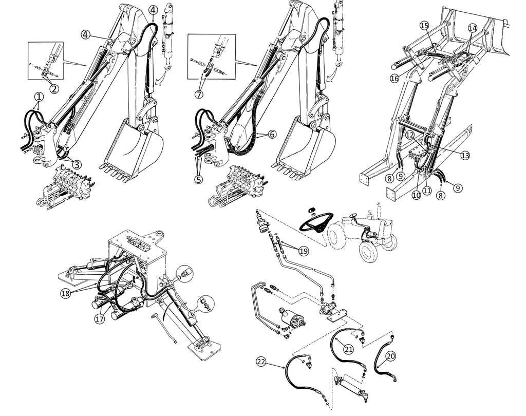 case 580 backhoe parts diagram