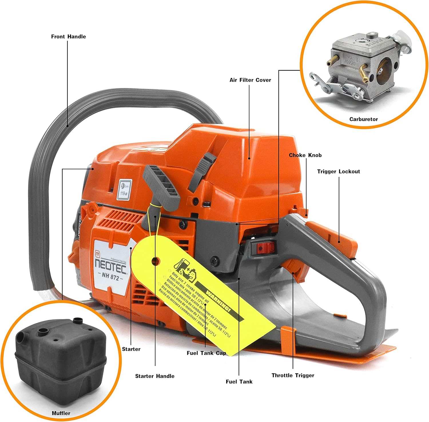 husqvarna 372xp parts diagram