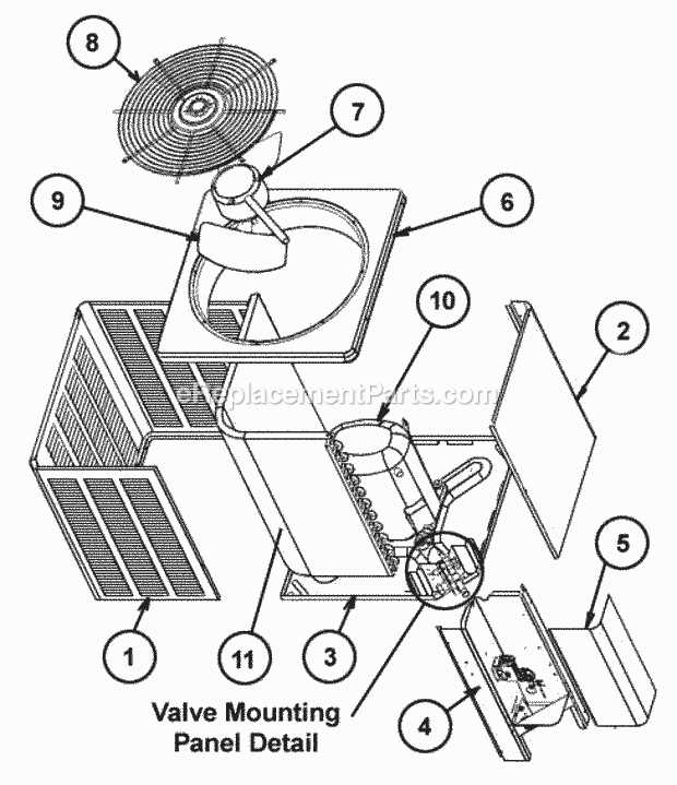 heat pump parts diagram