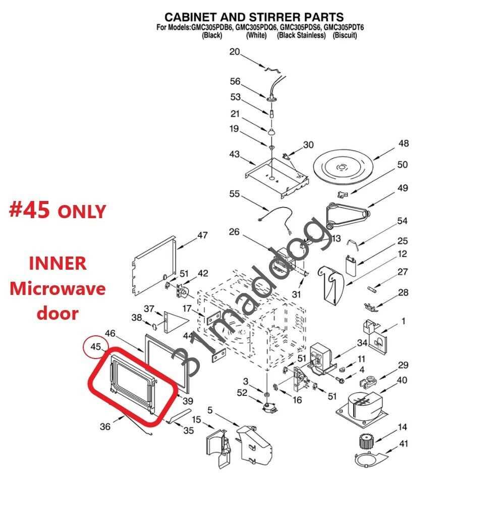 whirlpool wmh31017fs parts diagram