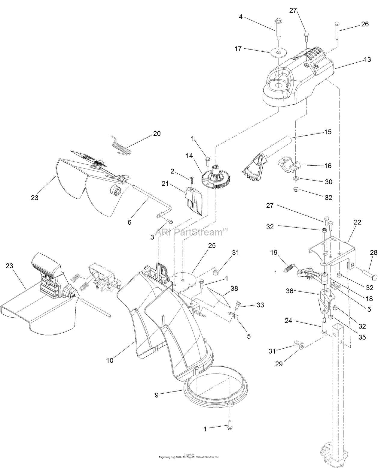 snowex v maxx 8500 parts diagram