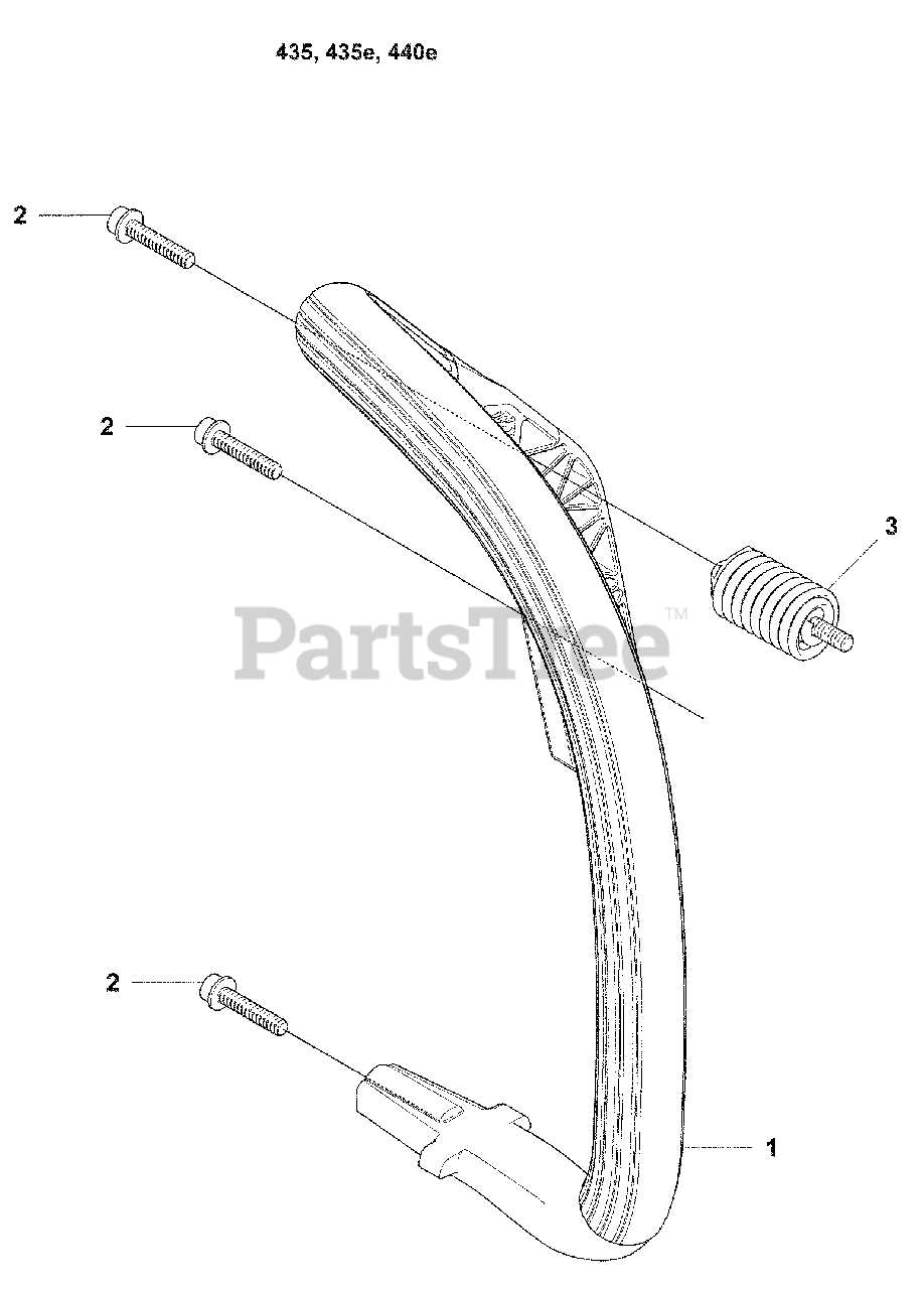 husqvarna 440e parts diagram