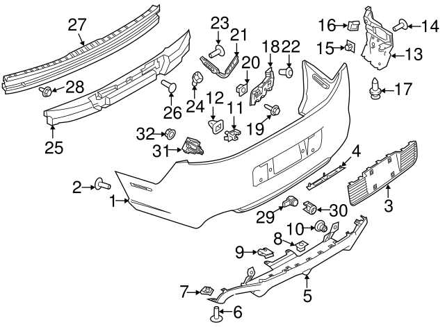 2014 mustang parts diagram