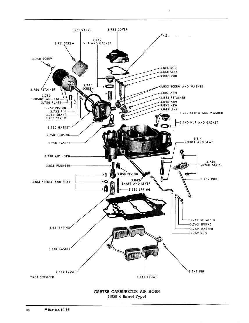 carter afb parts diagram