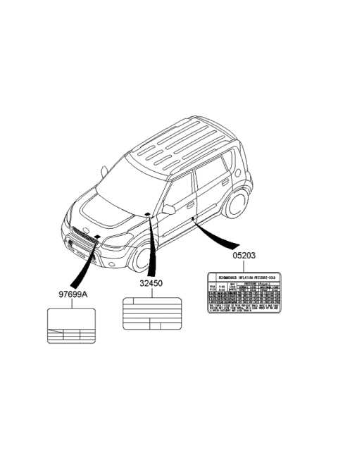 2011 kia soul parts diagram