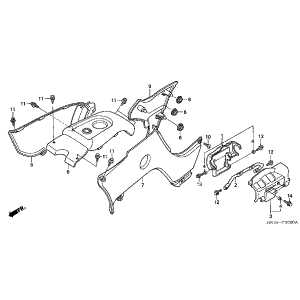 2001 honda rancher 350 parts diagram