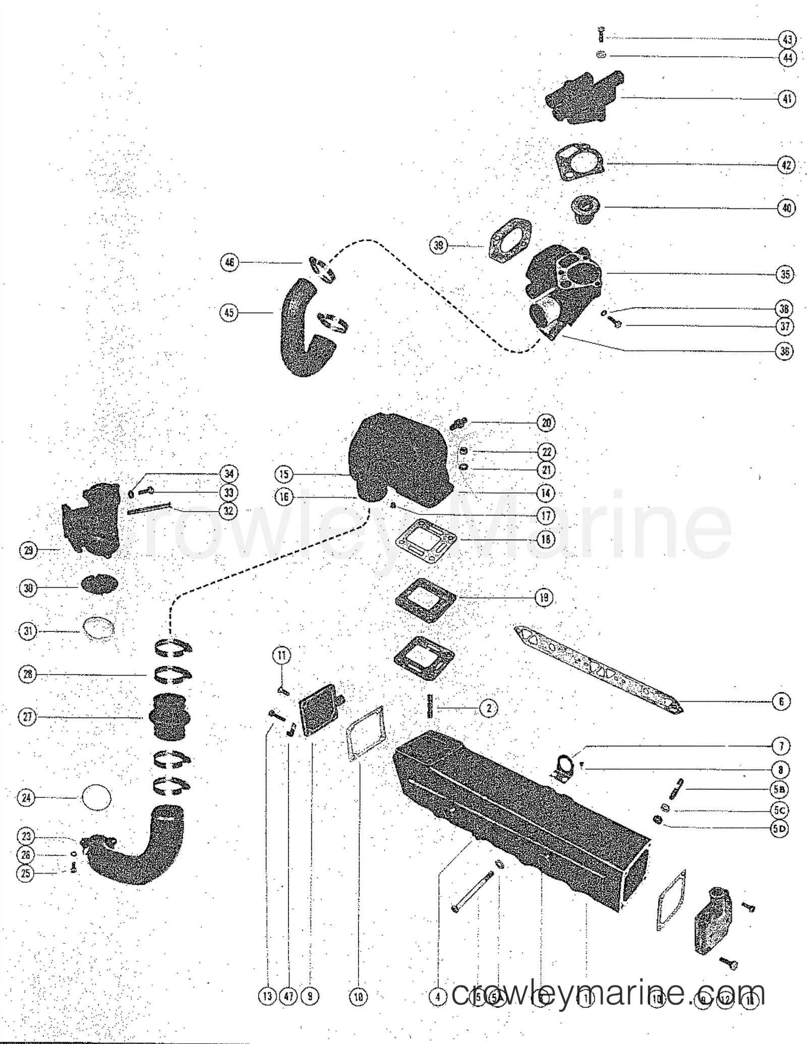 mercruiser 888 parts diagram