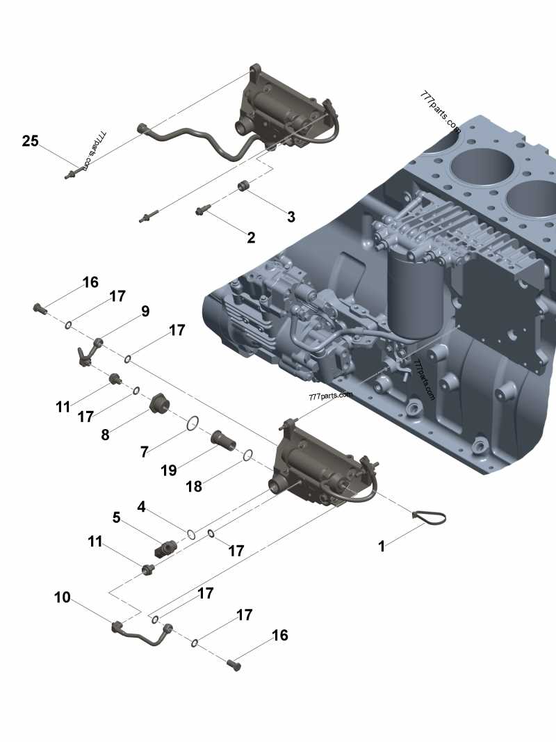 cummins x15 parts diagram