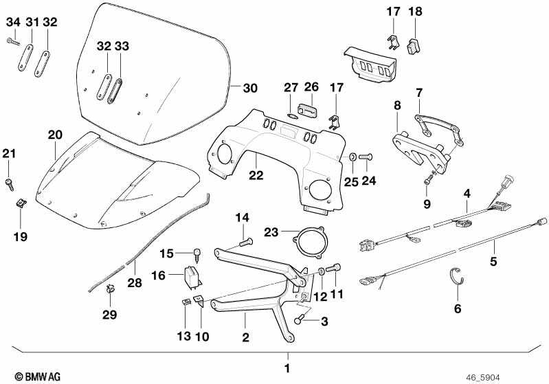 bmw k75 parts diagram