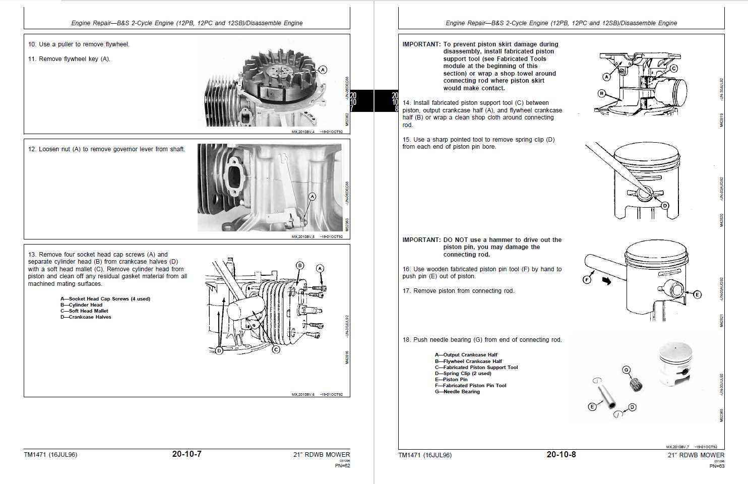 john deere 14 sb parts diagram