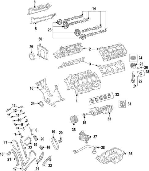 2016 ford mustang parts diagram