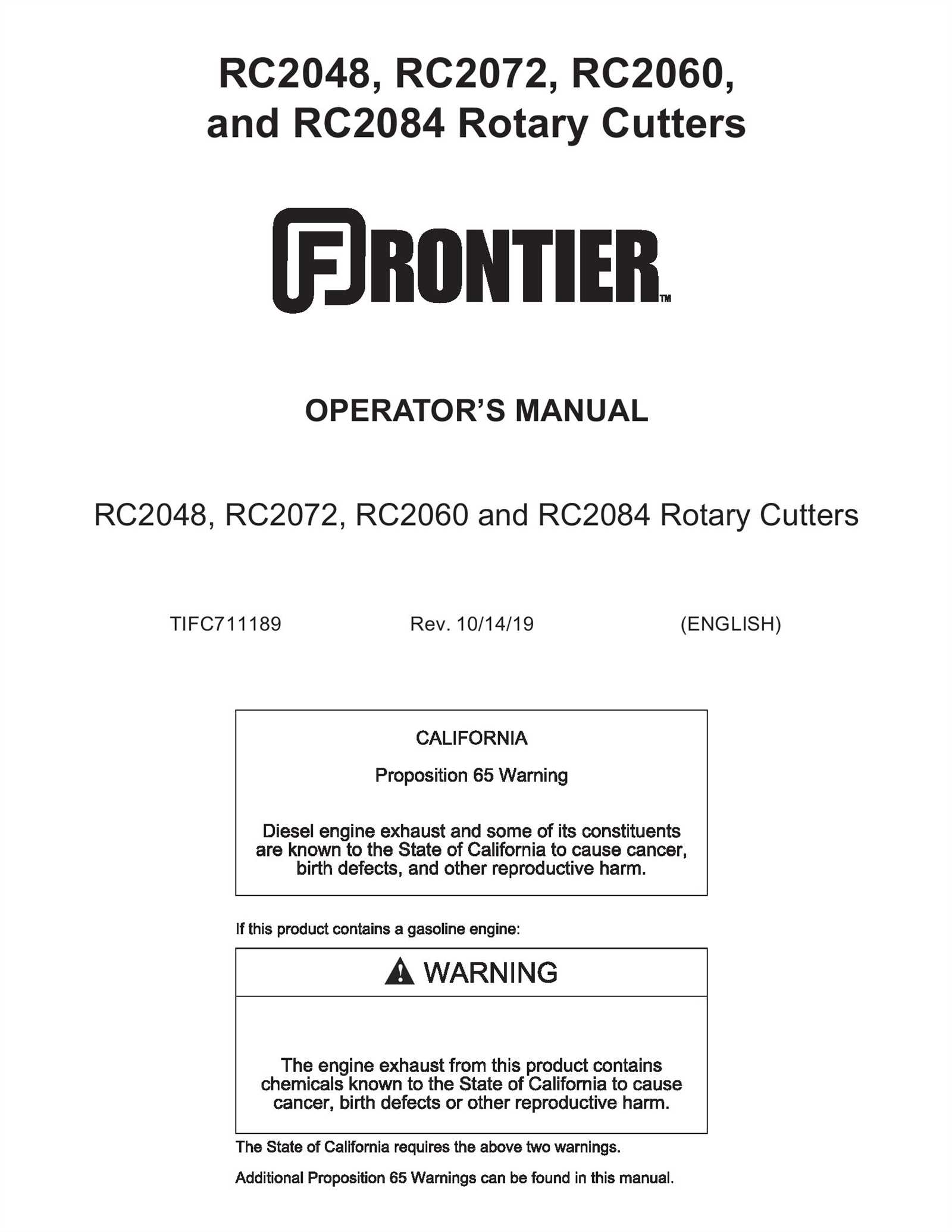 frontier rc2072 parts diagram