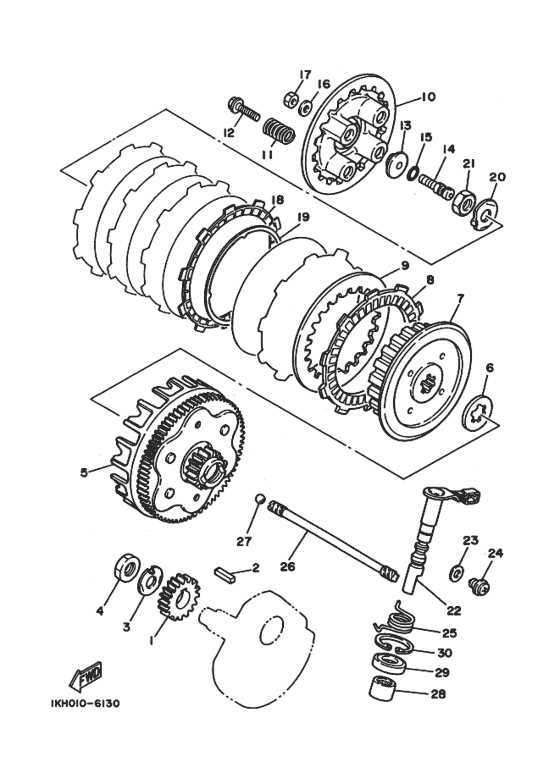 yamaha xt225 parts diagram