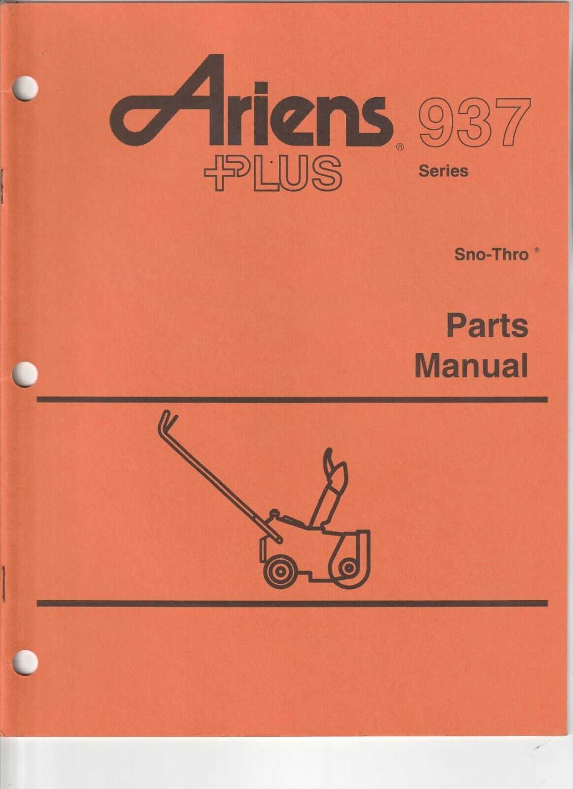 ariens st724 parts diagram