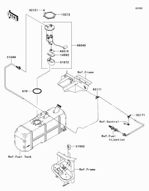 kawasaki mule parts diagram