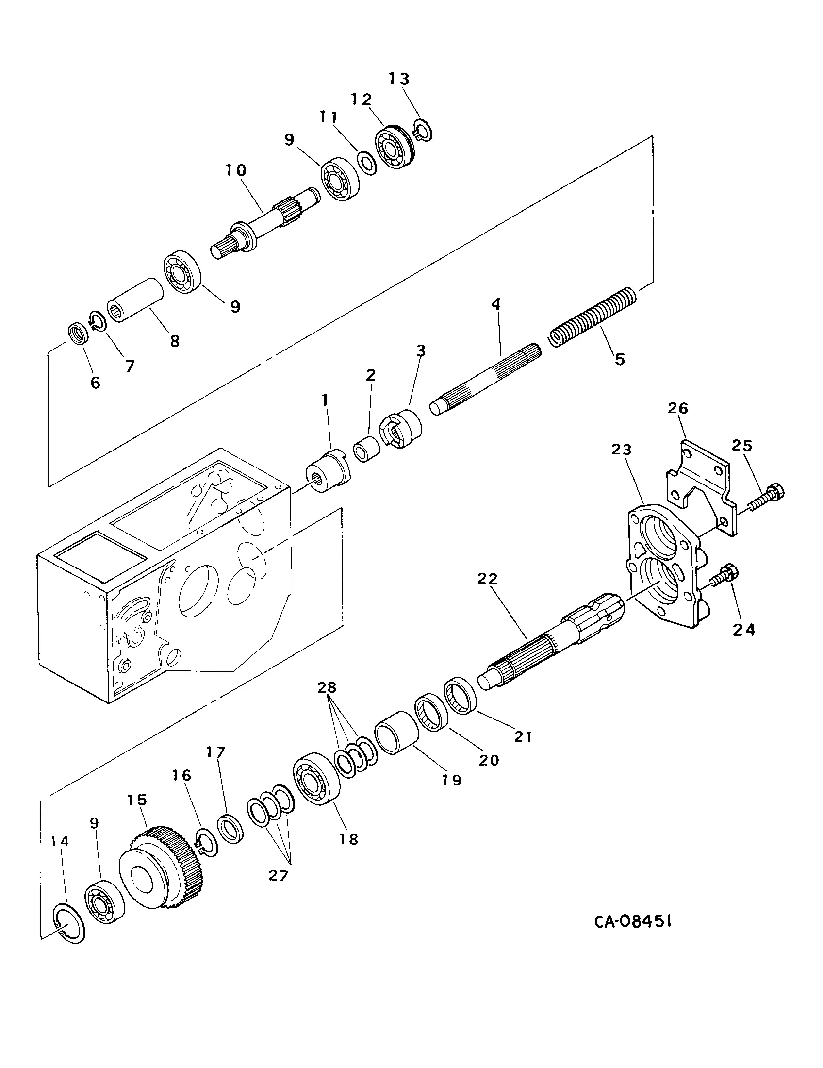 international 234 parts diagram