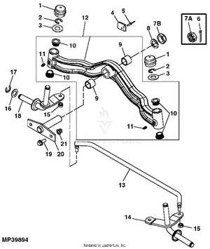 john deere lx277 steering parts diagram