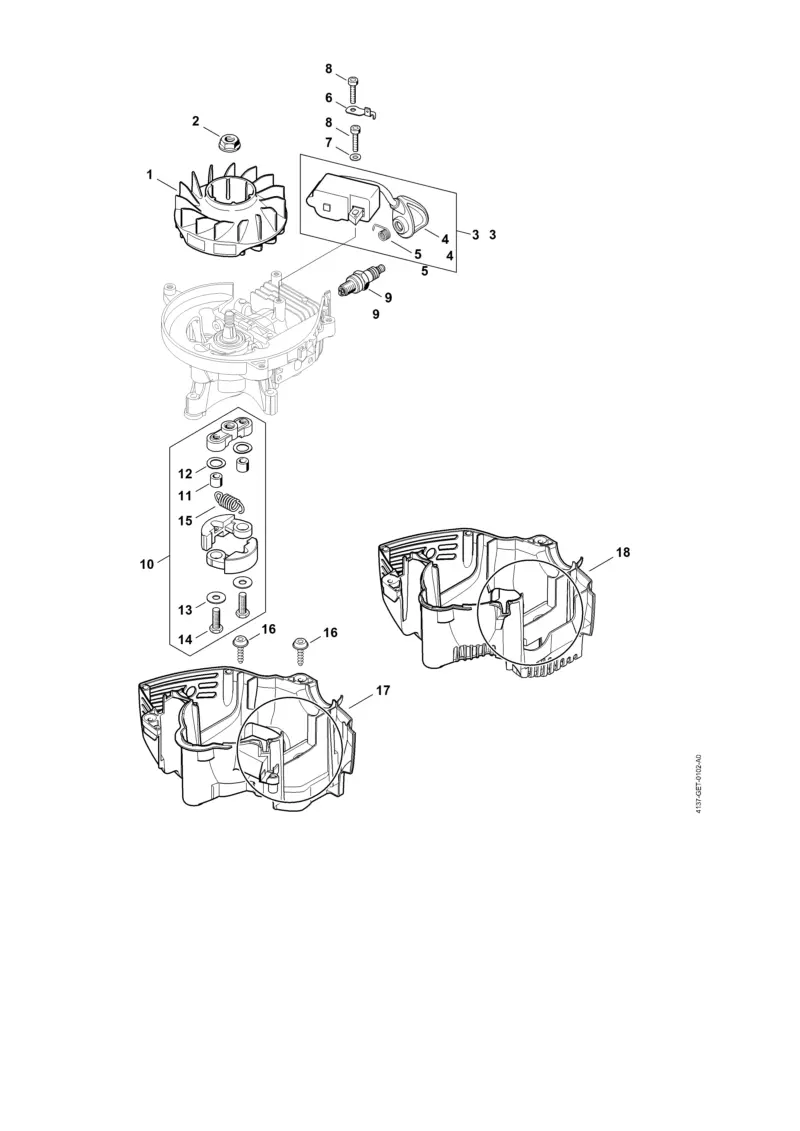 mantis tiller carburetor parts diagram