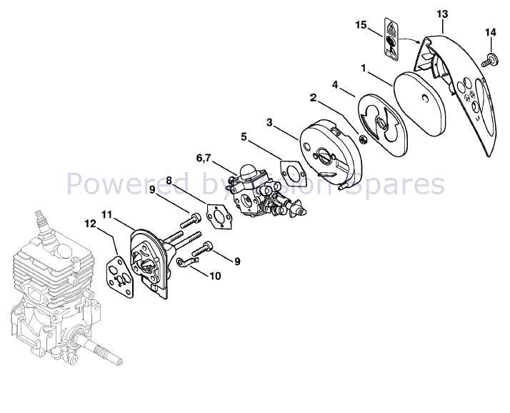 stihl km55r parts diagram