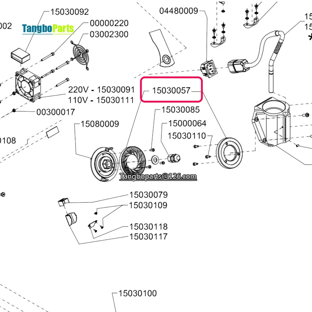 mythos grinder parts diagram