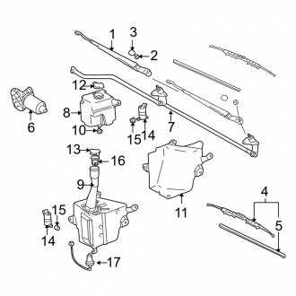 toyota tacoma body parts diagram