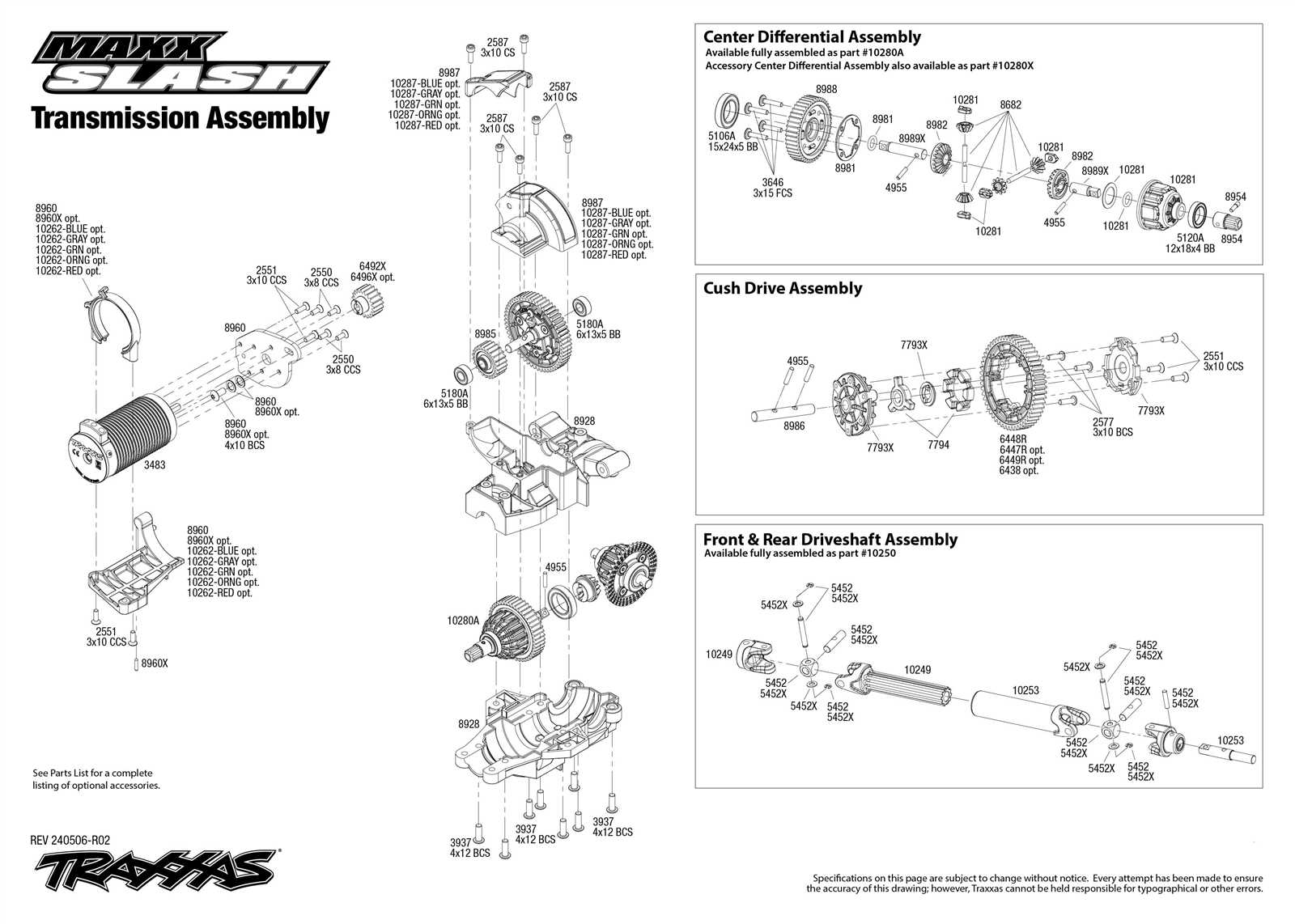 traxxas e maxx parts diagram