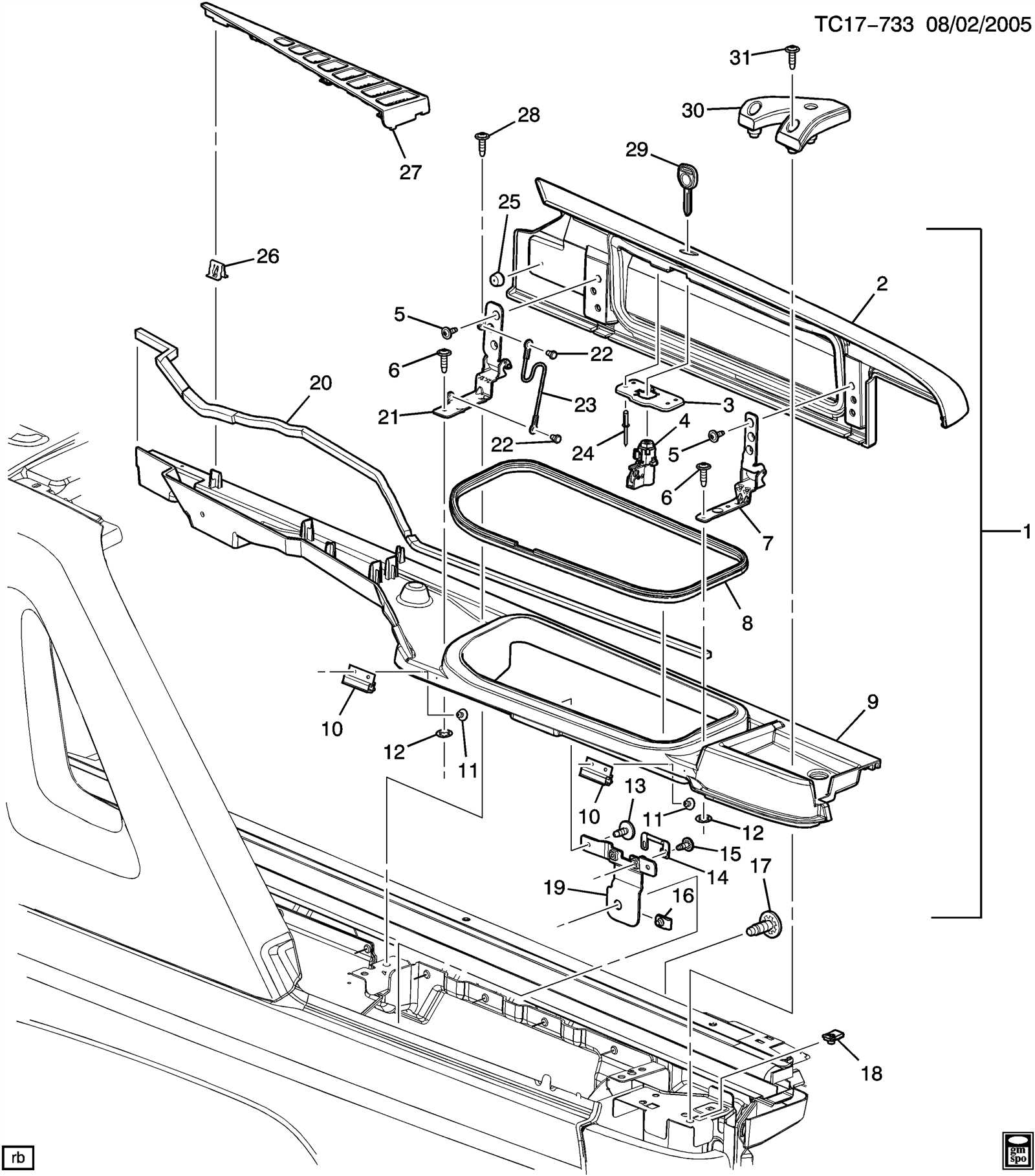 avalanche parts diagram