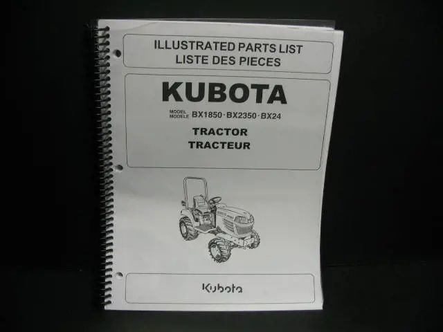 kubota bx parts diagram