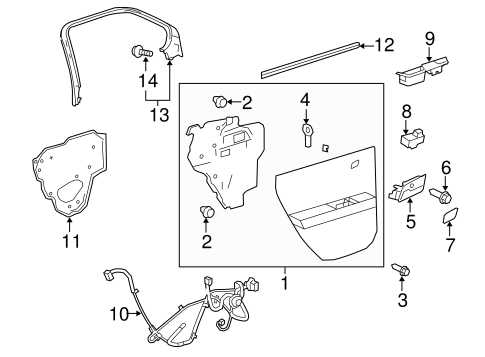 2010 gmc terrain parts diagram