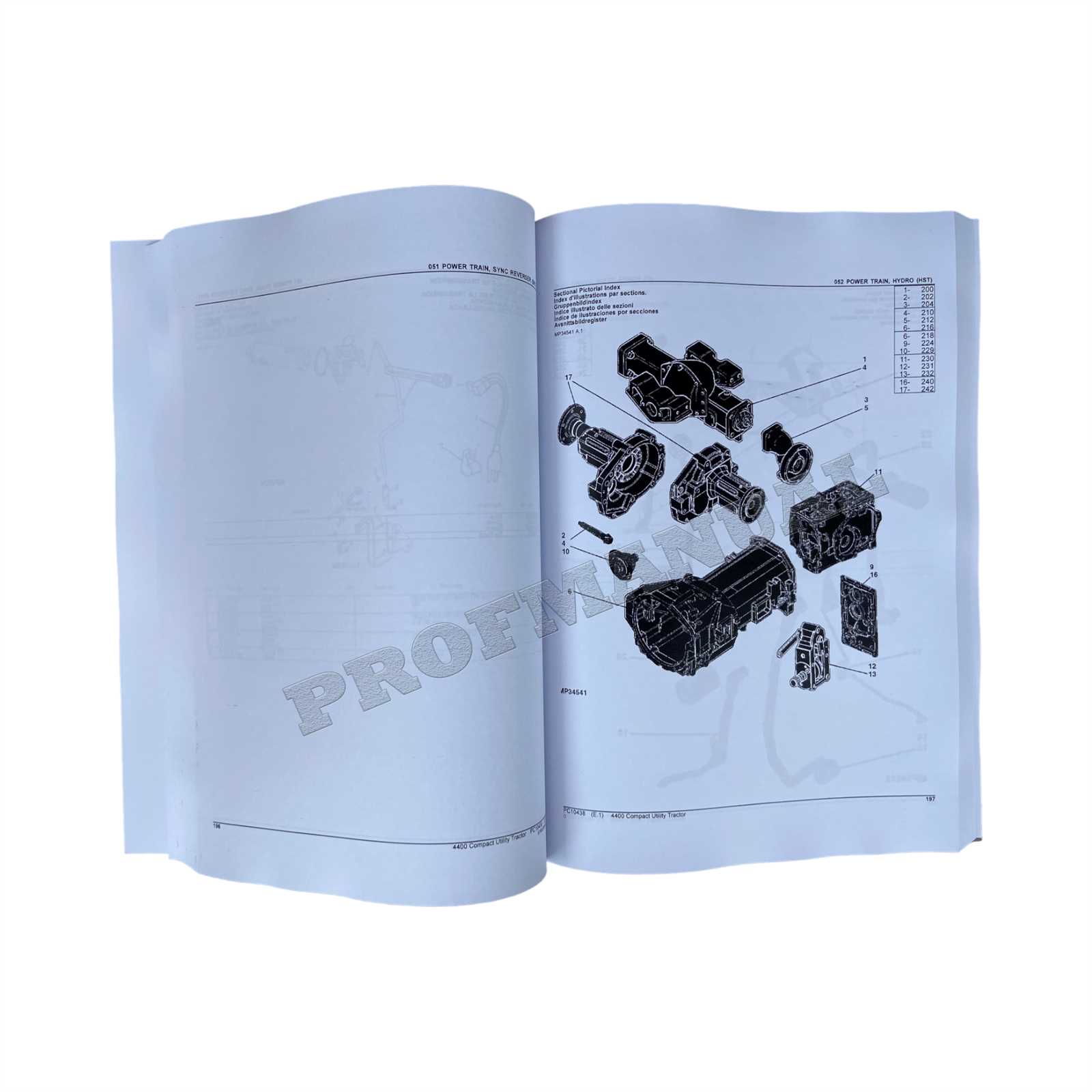 john deere 4400 tractor parts diagram