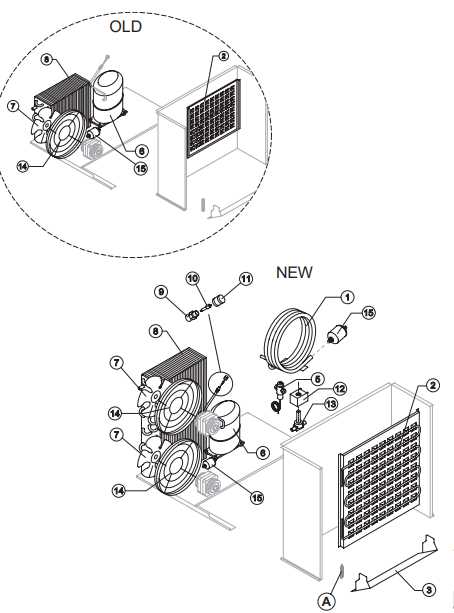 swamp cooler parts diagram