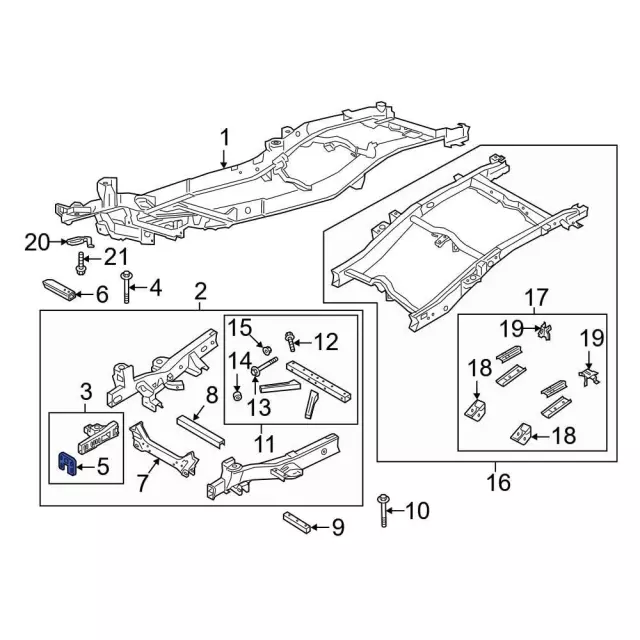 2019 ford ranger parts diagram