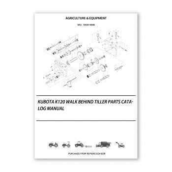 kubota tiller parts diagram
