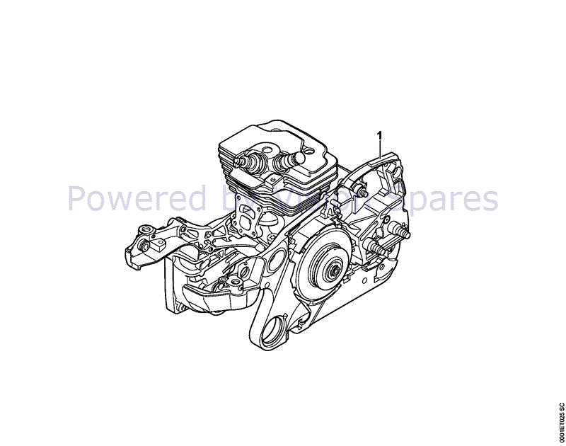 stihl ms311 parts diagram