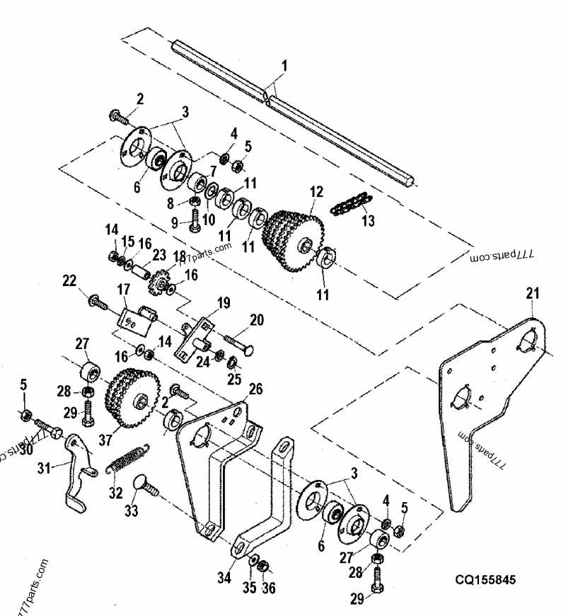 john deere 59 inch snowblower parts diagram