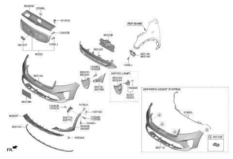 2019 kia sorento parts diagram