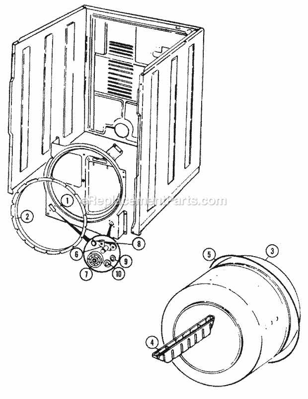 admiral dryer parts diagram