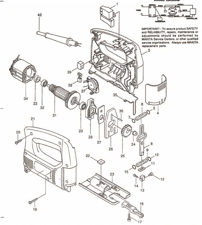 jigsaw parts diagram