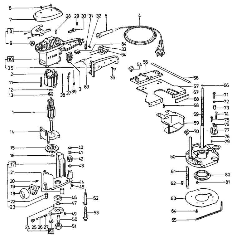 festool kapex parts diagram