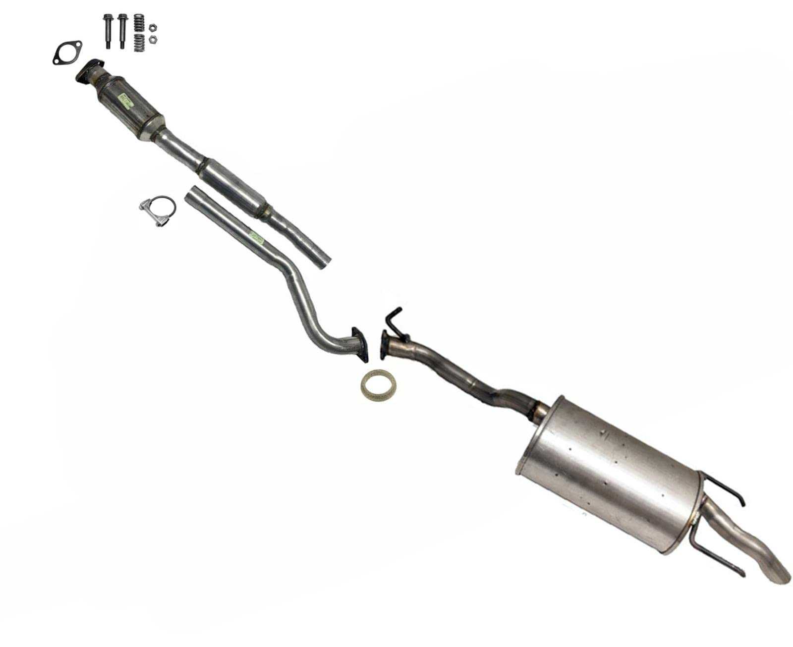 subaru exhaust parts diagram