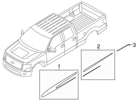 2010 ford f150 body parts diagram