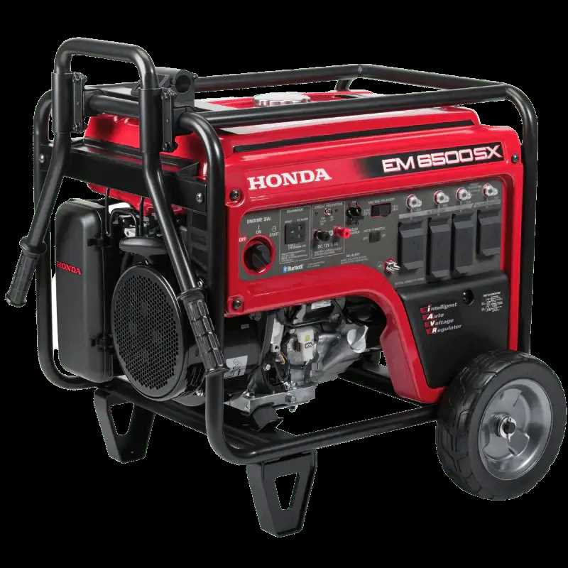 honda generator eu6500is parts diagram