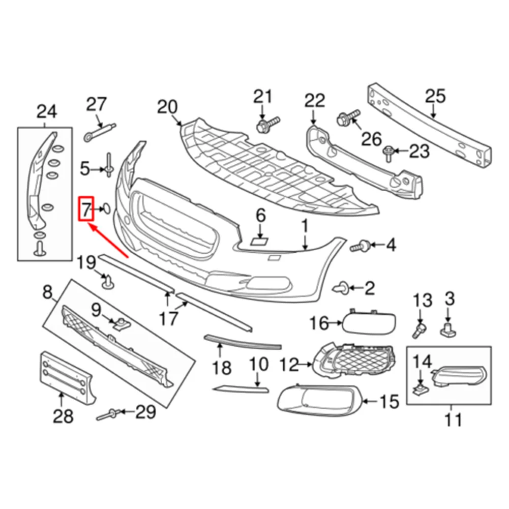 jaguar xj8 parts diagram